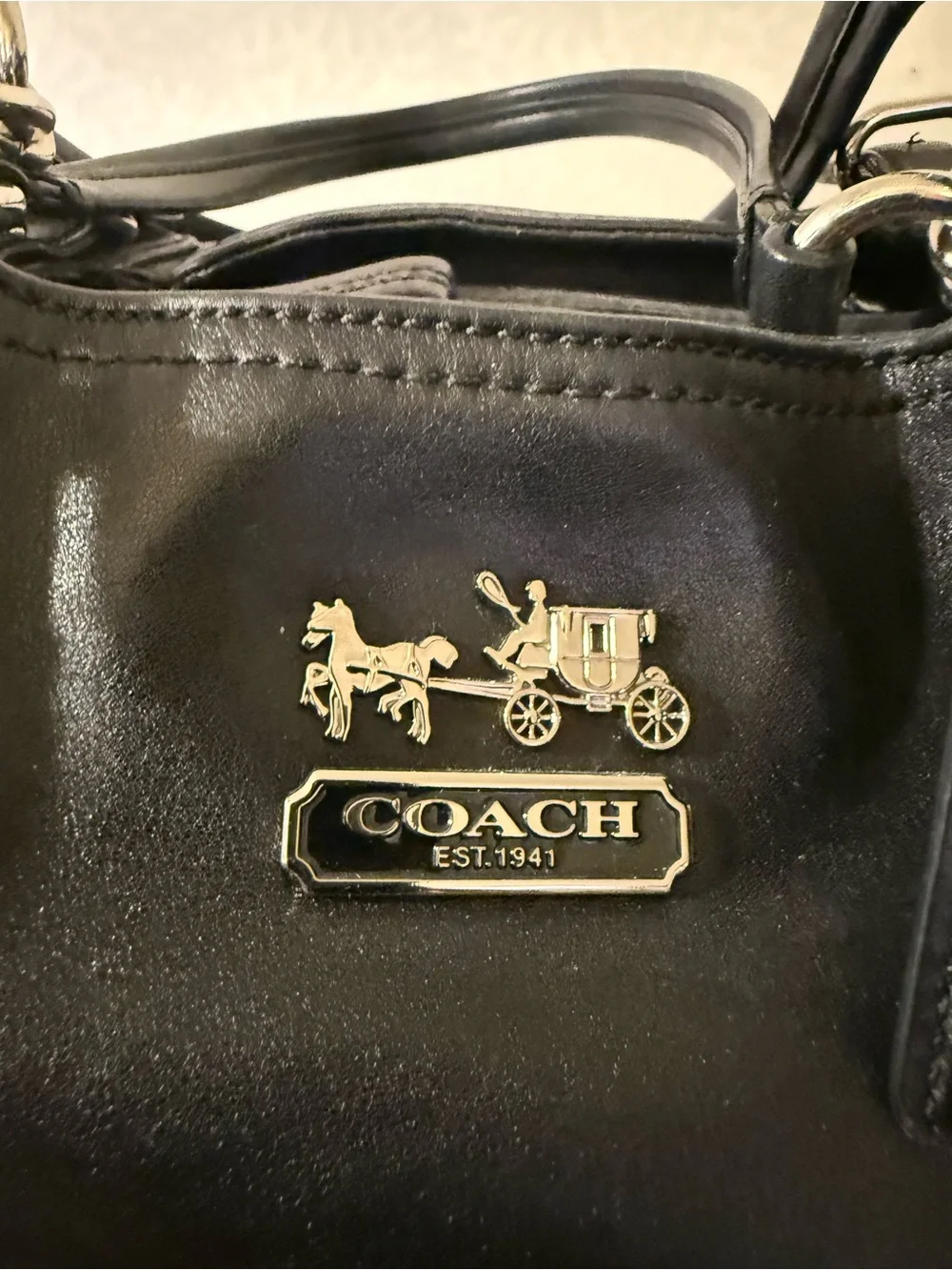 Coach mia black